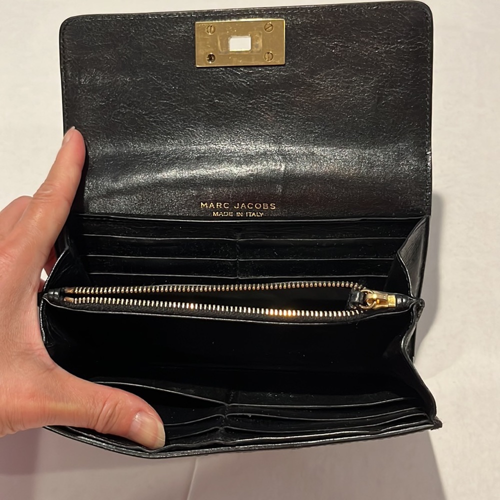 Marc Jacobs Long Leather Wallet - Picture 3 of 7